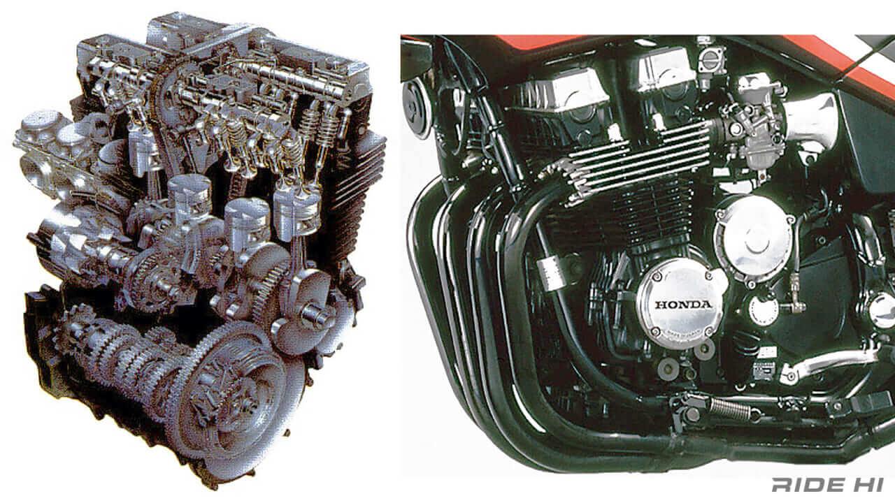 ホンダ｜CBX750F｜1983-1988｜「ホンダこだわりの空冷4発!」水冷V4の登場後に開発した空冷4気筒CBX750Fは、人間の感性が前提の逸品だった