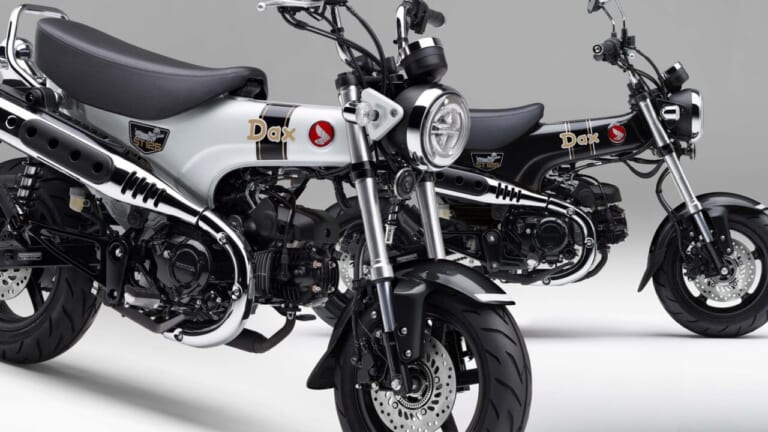 ホワイトダックス登場! 自動遠心クラッチ+12インチホイールのレジャーバイク、ホンダ「ダックス125」2026年モデルは2月20日発売