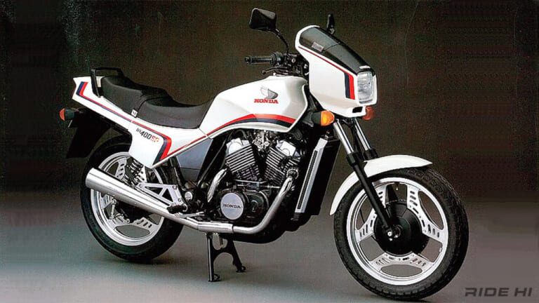 ホンダ｜NV400SP｜1983年｜「VT500Eって知らなかった……」ホンダ「NV400SP」の52度Vツインは、30年に以上のロングラン・エンジンに！