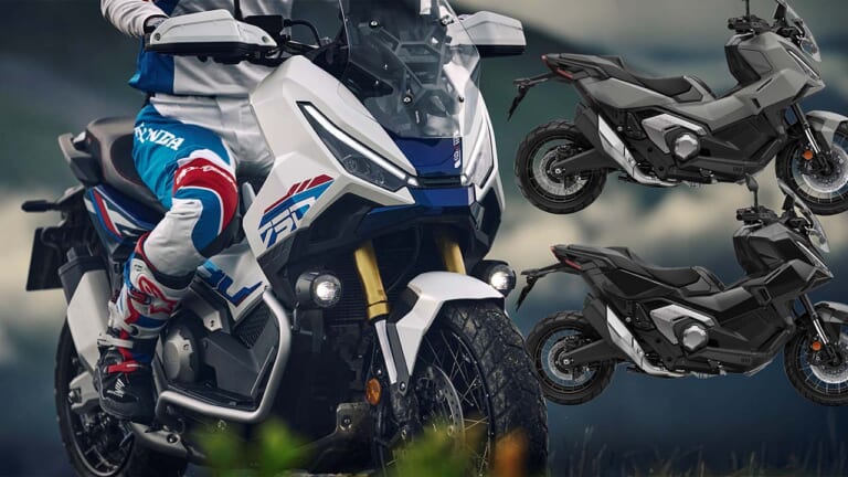 ホンダ「X-ADV」2026年モデルはトリコロールだ! アフリカツインみが高まる快速アドベンチャースクーター