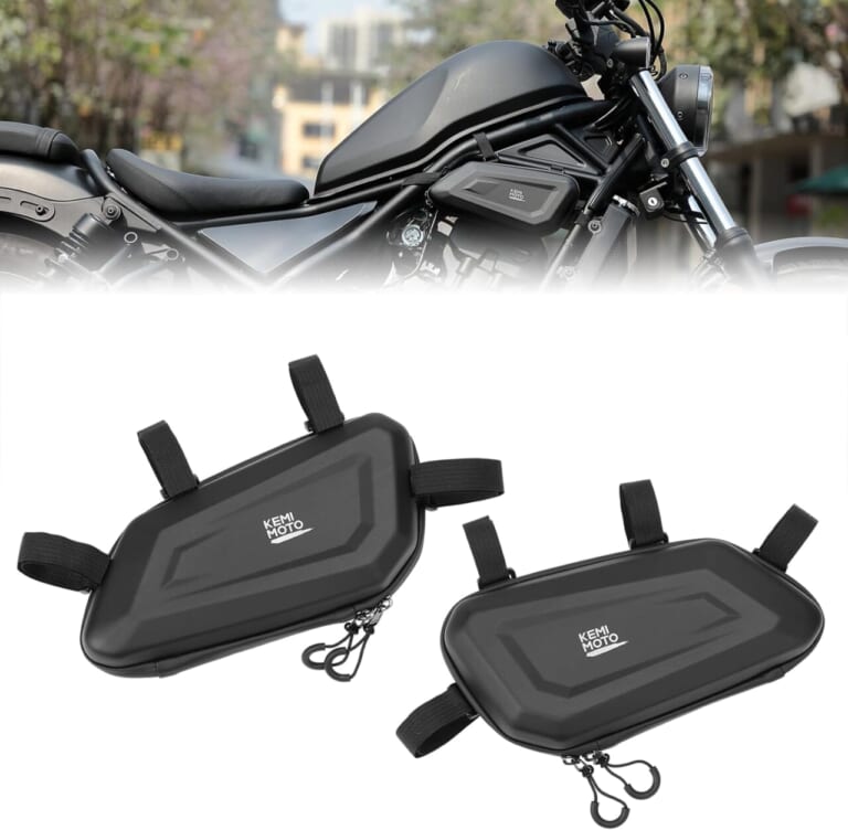 これくらいが丁度いい。車体のシルエットを崩さずに工具や小物を収納できる「5Lサイドバッグ」の魅力