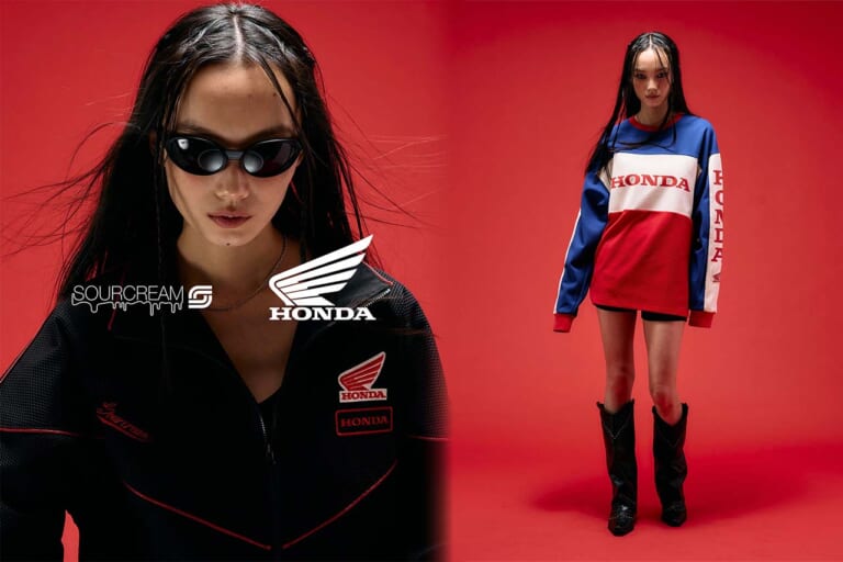 ホンダ×Sourcream初コラボ!80sレトロなトラックジャケットやBMX TシャツがWHO’S WHO galleryで発売