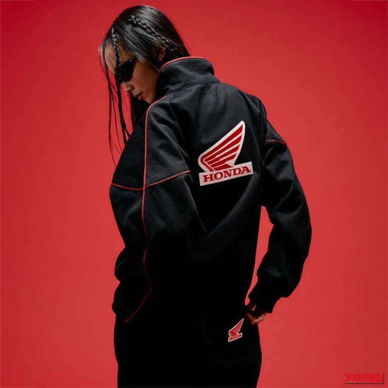 HONDA×Sourcream track jacket｜ホンダ×Sourcream初コラボ！80sレトロなトラックジャケットやBMX TシャツがWHO’S WHO galleryで発売