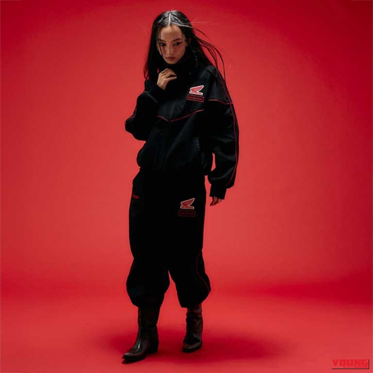 HONDA×Sourcream track pants｜ホンダ×Sourcream初コラボ！80sレトロなトラックジャケットやBMX TシャツがWHO’S WHO galleryで発売