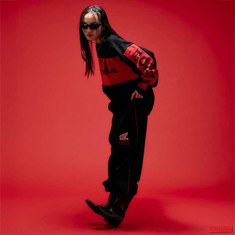 HONDA×Sourcream BMX L/S TEE｜ホンダ×Sourcream初コラボ！80sレトロなトラックジャケットやBMX TシャツがWHO’S WHO galleryで発売