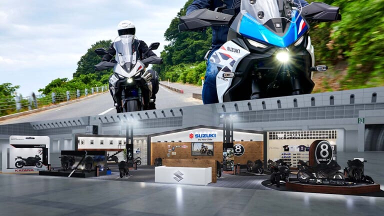 新モデル「SV-7GX」も来る！ スズキが大阪・東京・名古屋モーターサイクルショー2026の出品概要を発表