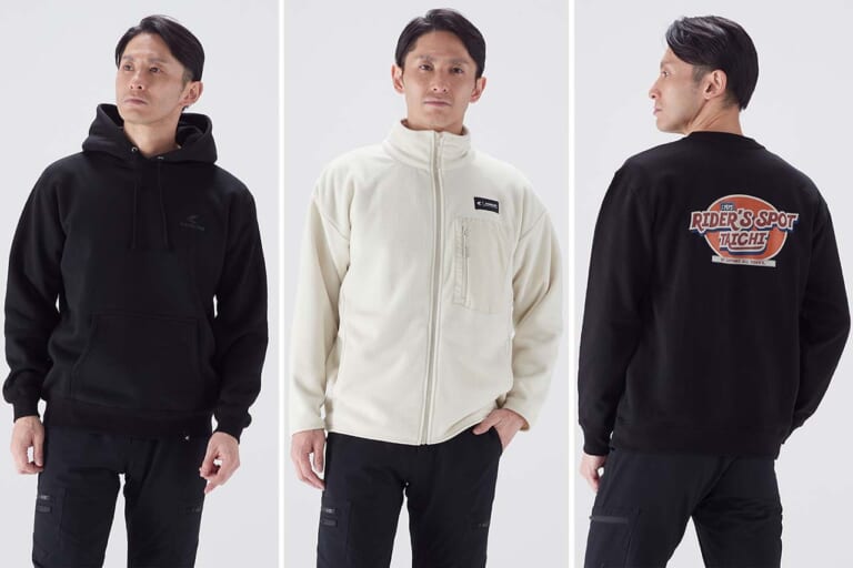 RSタイチ2026冬の新作アパレル登場！スウェットやフリースなど街にも映える全6モデル