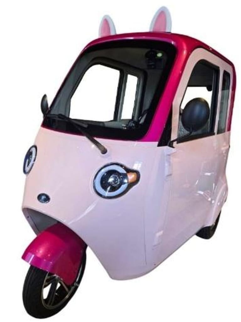 Vehiclefan coffret｜【超小型EVトライク】猫耳やゼンマイOPもあり! 「coffret(コフレ)」の価格・スペックと魅力を徹底解説