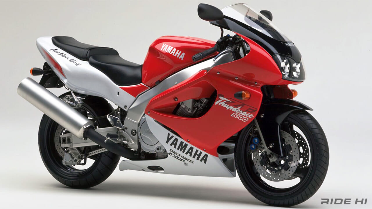 ヤマハ｜YZF1000R サンダーエース｜1996-2003年｜YZF-R1登場前のサンダーエース(YZF1000R)に込めたのは、ヤマハが譲れなかったスーパースポーツのあるべき姿！