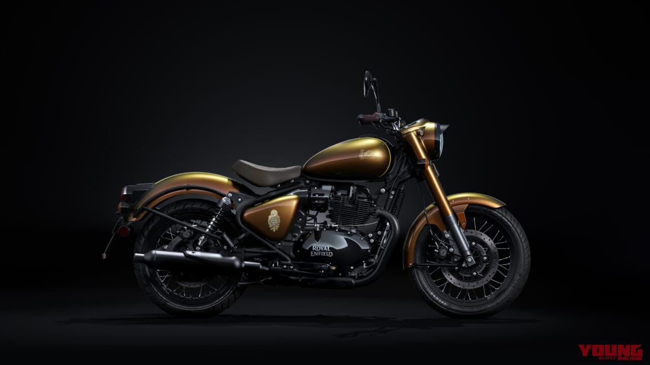 Royal Enfield CLASSIC 650 125TH YEAR ANNIVERSARY SPECIAL EDITION｜ロイヤルエンフィールドの限定クラシック＆新型ブリットを国内初公開。モーターサイクルショーでは実車展示と有識者トークショーもアリ！