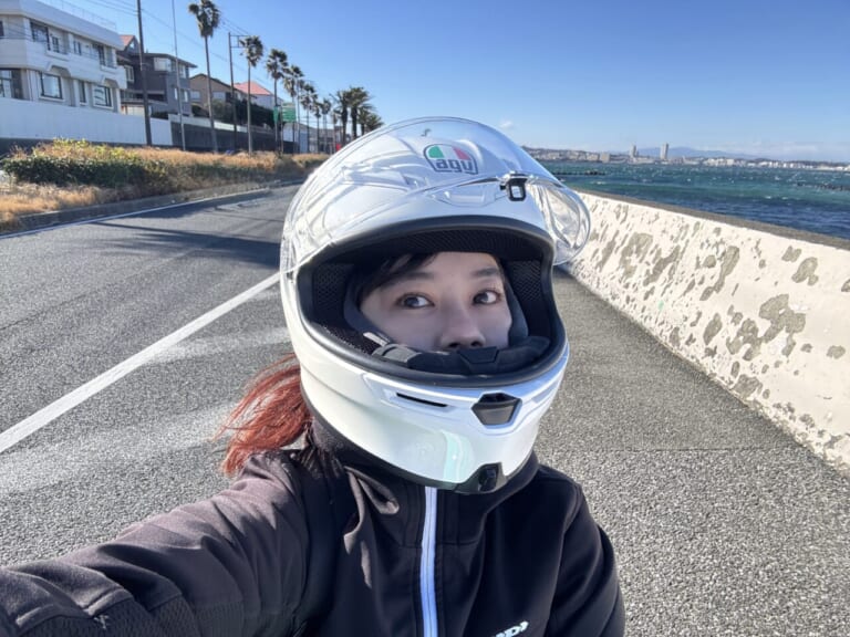 女優・指出瑞貴の『バイク×音楽×コーヒーdiary(仮）』その9：寒いけど、バイクには乗る。おひとり様時間サいこう︕