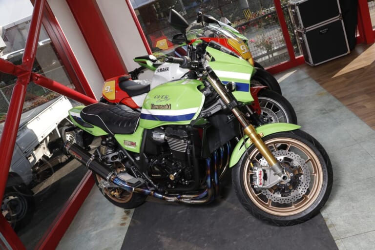 オーヴァーレーシングプロジェクツ｜ZRX1200ダエグ｜CB1000F用カスタムパーツ開発スタート！話題の車両も「楽しく、カッコよく、そして安全に」東京モーターサイクルショーでお披露目