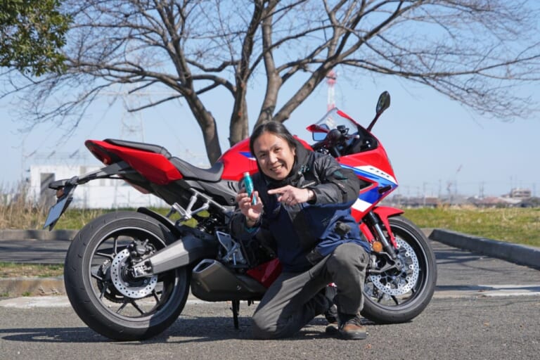 シュアラスターLOOPパワーショット｜CBR650R｜シュアラスターLOOPパワーショット「ザ・体感!!」ホンダ・CBR650R編