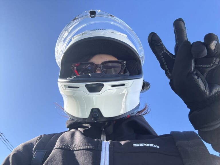 指出瑞貴｜女優・指出瑞貴の『バイク×音楽×コーヒーdiary(仮）』その9：寒いけど、バイクには乗る。おひとり様時間サいこう︕