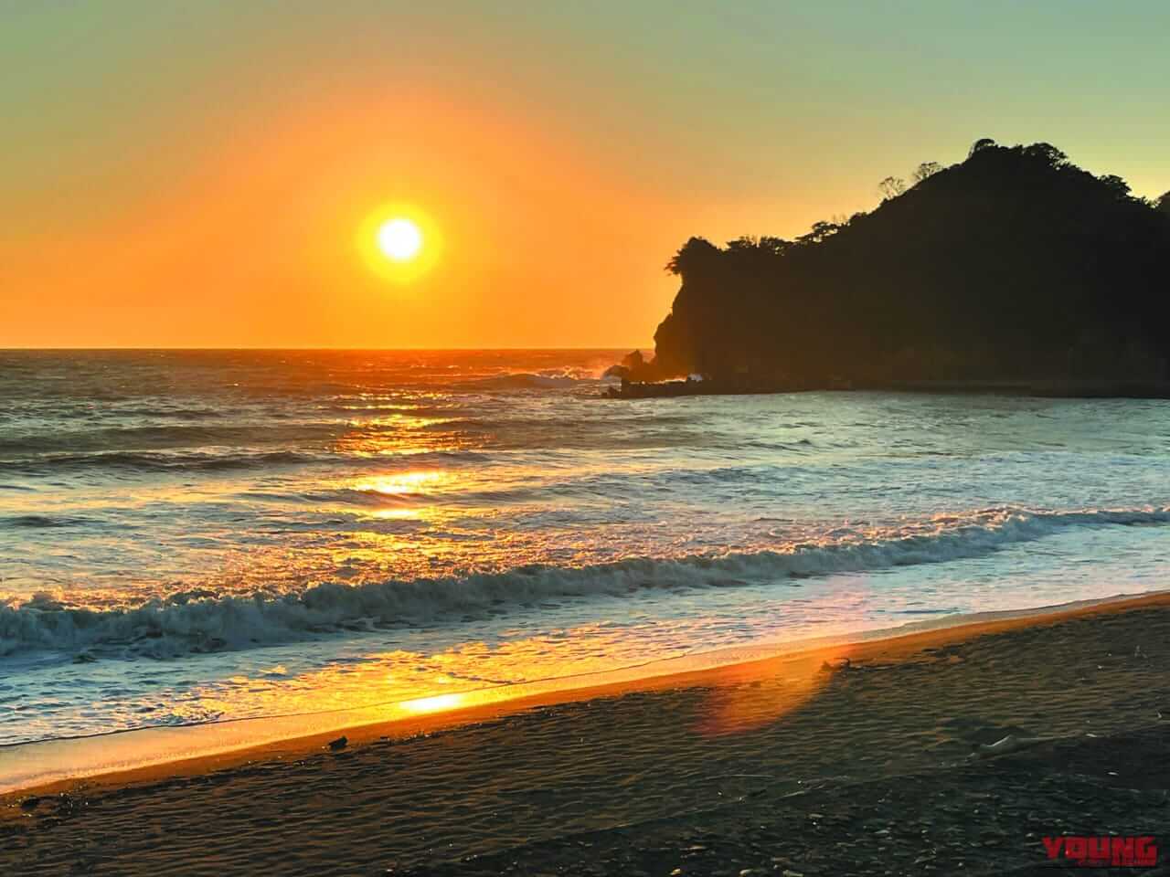 BMW R1300RT_伊豆黄昏浪漫行｜【BMWツーリング：R1300RT】伊豆黄昏浪漫行〜一日の終わり、旅の終わりに拝む日の入り