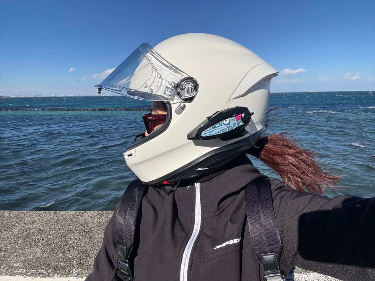 指出瑞貴｜女優・指出瑞貴の『バイク×音楽×コーヒーdiary(仮）』その9：寒いけど、バイクには乗る。おひとり様時間サいこう︕