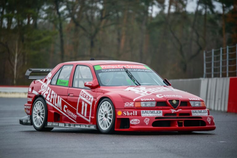 1994|アルファロメオ|155 V6 TI DTM|無双してた時代のワークスマシンが1億1000万円?! アルファロメオのDTMマシンに夢を託せ!