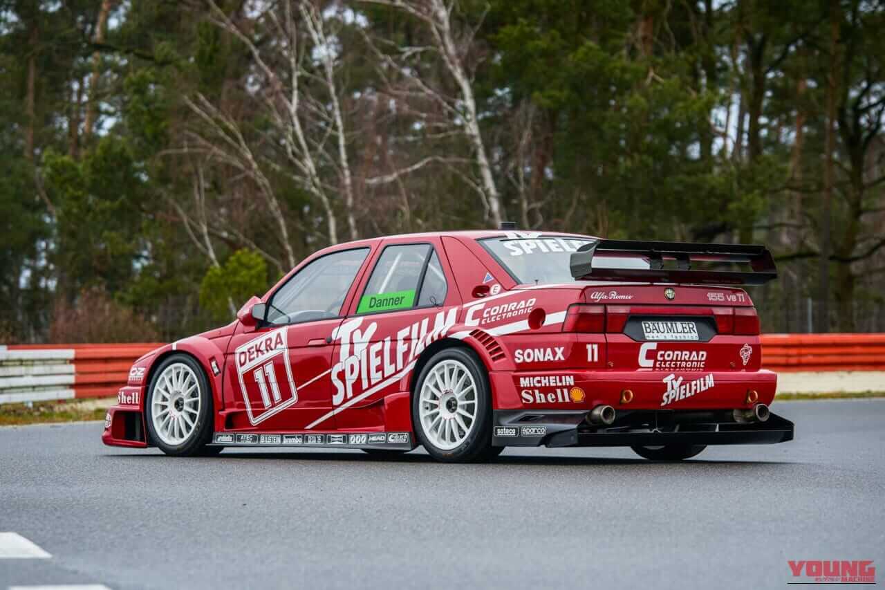 1994｜アルファロメオ｜155 V6 TI DTM｜無双してた時代のワークスマシンが1億1000万円？！ アルファロメオのDTMマシンに夢を託せ！