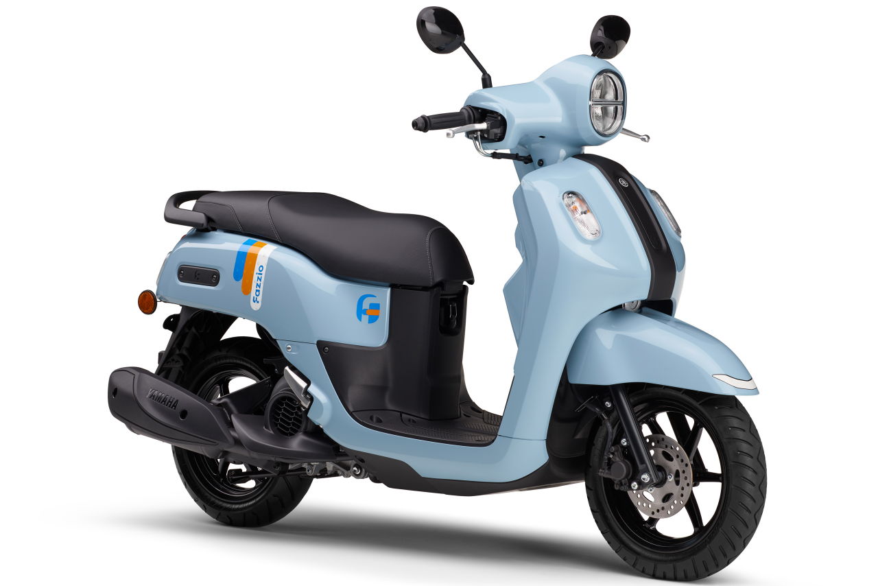 ｜“パワーアシスト”で発進加速を強化！ ヤマハが原付二種のレトロスクーター「FAZZIO」を正式発表