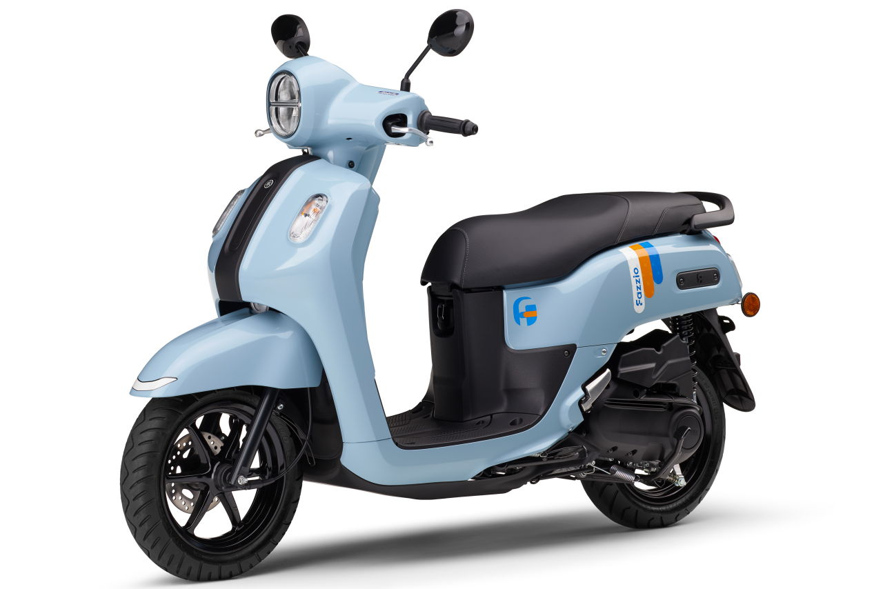 ｜“パワーアシスト”で発進加速を強化！ ヤマハが原付二種のレトロスクーター「FAZZIO」を正式発表