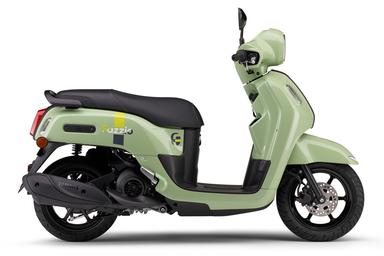 ｜“パワーアシスト”で発進加速を強化！ ヤマハが原付二種のレトロスクーター「FAZZIO」を正式発表