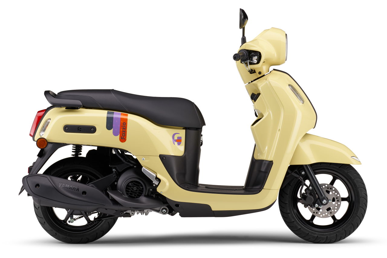 ｜“パワーアシスト”で発進加速を強化！ ヤマハが原付二種のレトロスクーター「FAZZIO」を正式発表