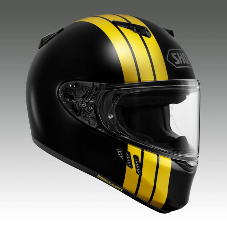 SHOEI WYVERN Ø CHOWSUKE MODEL｜【受注期間限定】キリン、チョースケ、寺崎！ SHOEI復刻フルフェイス「WYVERN Ø」に漫画『キリン』レプリカが登場