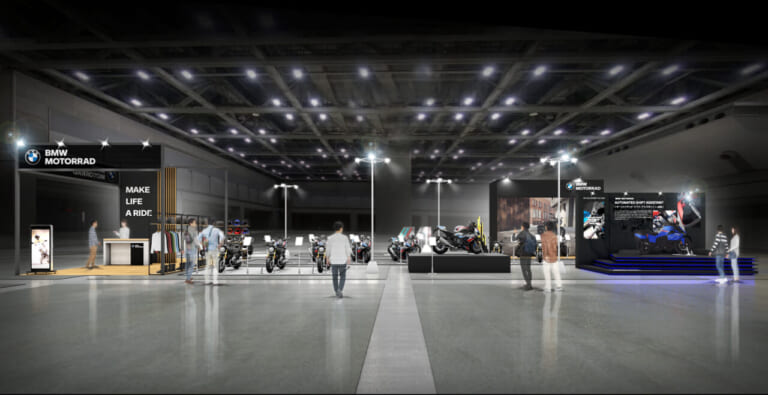 モーターサイクルショーBMWブース｜BMW、ついに「クラッチレスの衝撃」を披露へ！