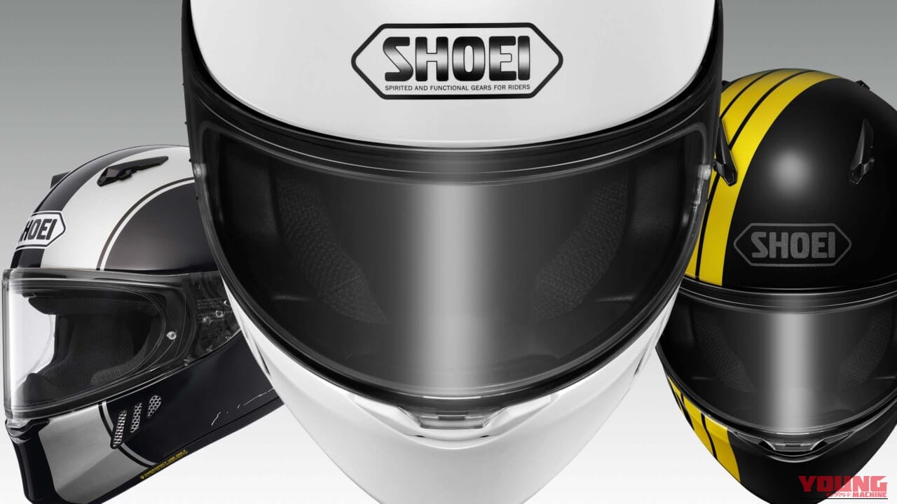 【受注期間限定】キリン、チョースケ、寺崎！ SHOEI復刻フルフェイス「WYVERN Ø」に漫画『キリン』レプリカが登場