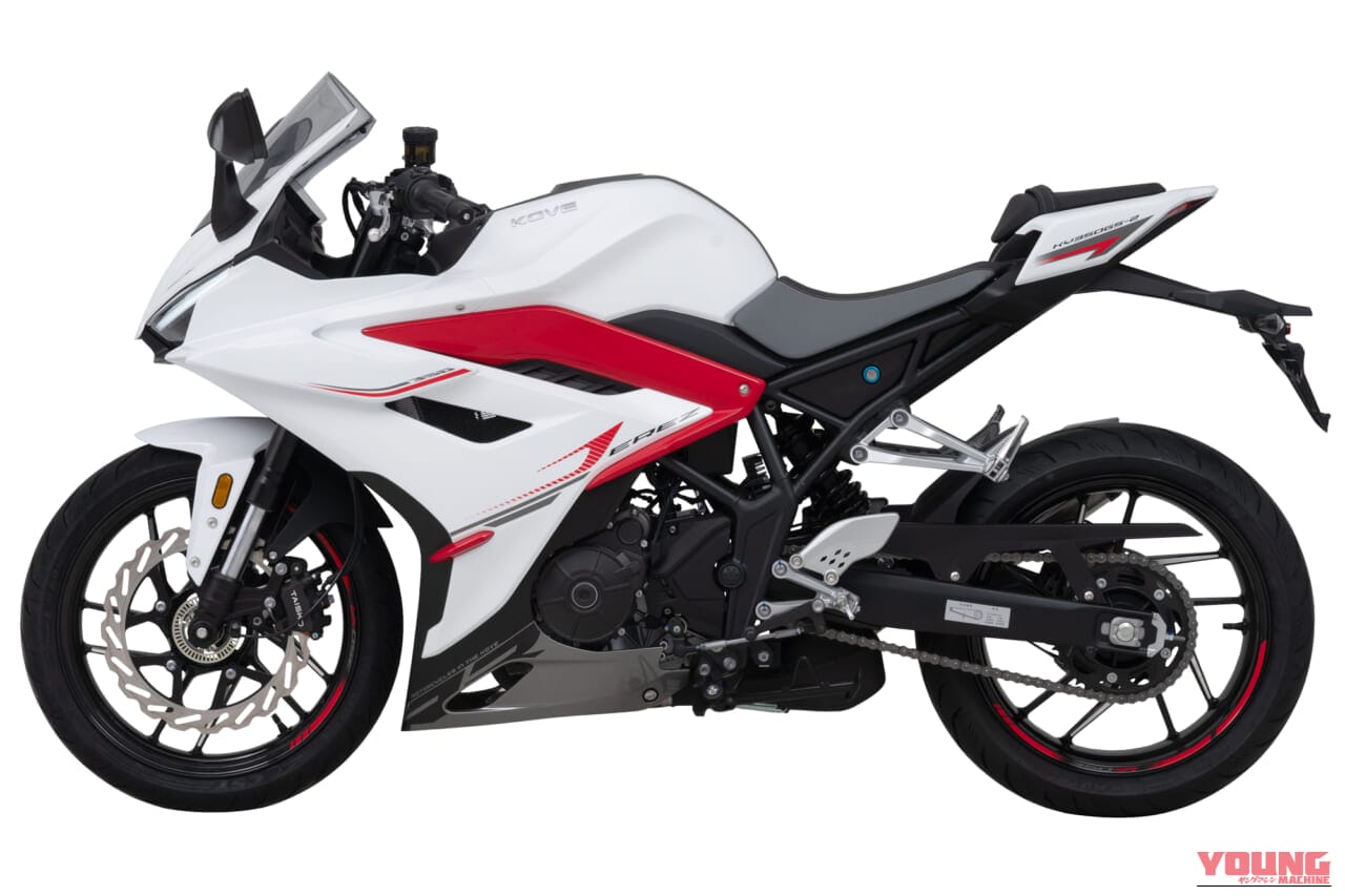 KOVE|350RR|SSP300世界チャンピオンマシン来襲!! 中国KOVEより「350RR」「450RR」が上陸予定、8月導入へ