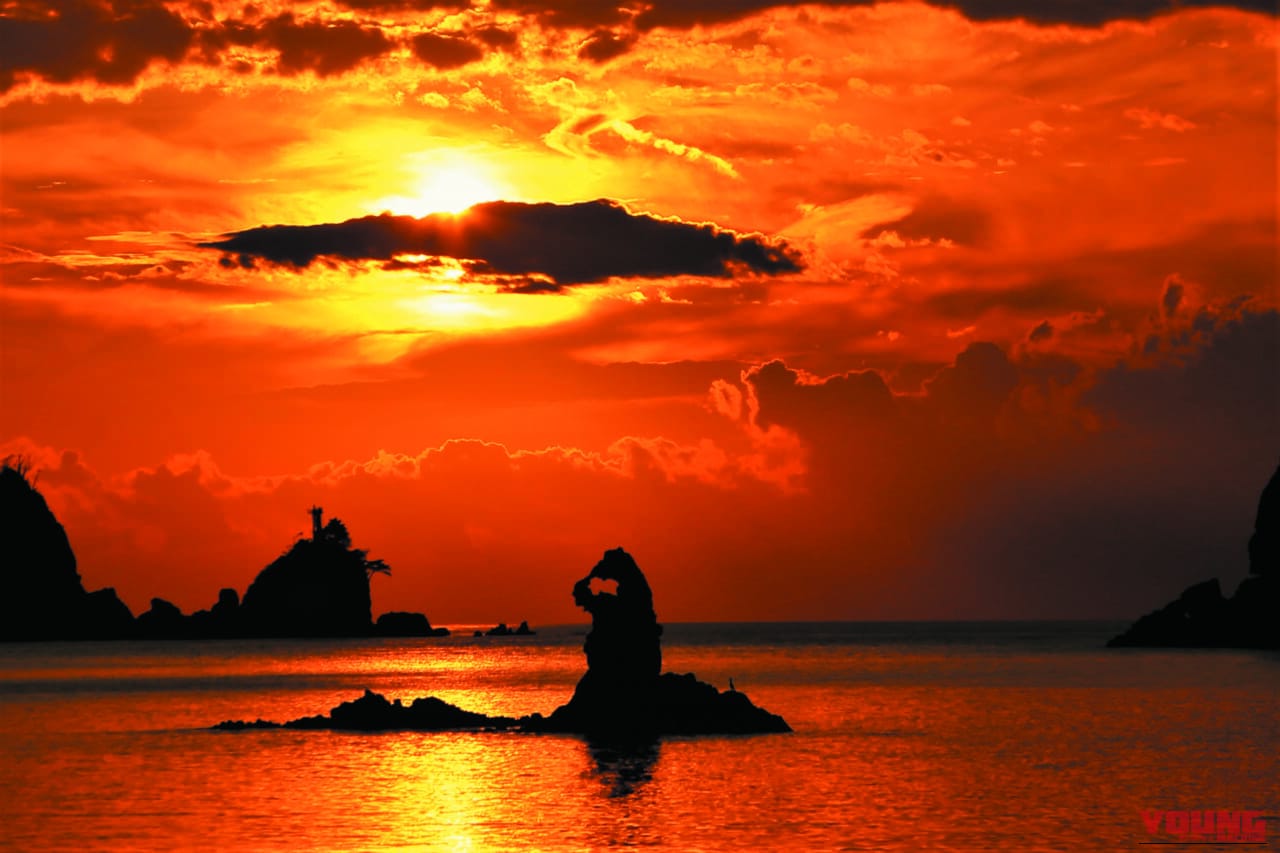 BMW R1300RT_伊豆黄昏浪漫行｜【BMWツーリング：R1300RT】伊豆黄昏浪漫行〜一日の終わり、旅の終わりに拝む日の入り