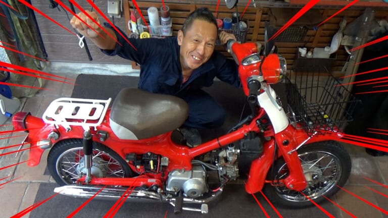 【リトルカブレストア】アクセルを開けると「ボボボ…」エンジン回転が上がらない原因が意外すぎた件｜【リトルカブレストア】アクセルを開けると「ボボボ…」エンジン回転が上がらない原因が意外すぎた件