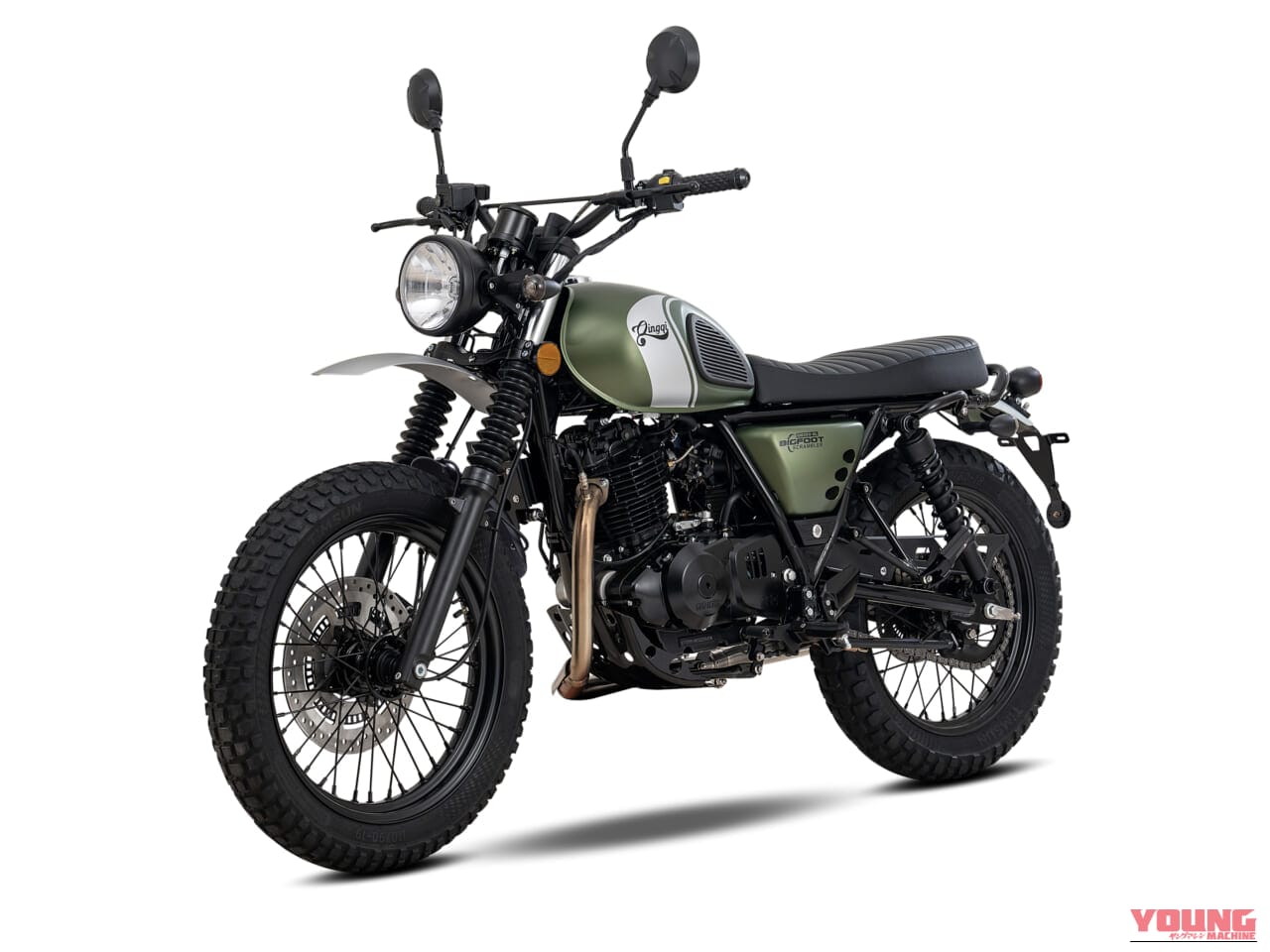 QINGQI CLASSIC 250/BIGFOOT 250 Scrambler|重いバイクはもう疲れた…そんなあなたへ!装備充実で150kg前後の軽量レトロ250cc2種が日本上陸