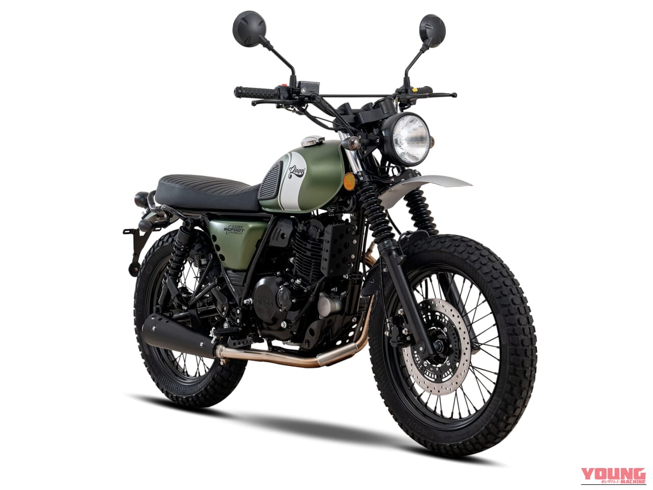 QINGQI CLASSIC 250/BIGFOOT 250 Scrambler ｜重いバイクはもう疲れた…そんなあなたへ！装備充実で150kg前後の軽量レトロ250cc2種が日本上陸
