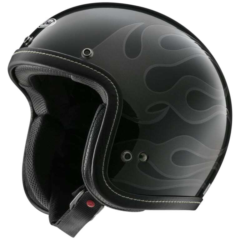 Arai CLASSIC AIR CHOPPER|安全性にもこだわったファイヤーパターンのオープンフェイス! アライ「CLASSIC AIR CHOPPER」を4月下旬に発売
