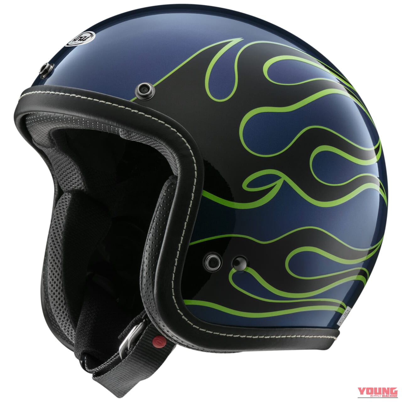 ｜安全性にもこだわったファイヤーパターンのオープンフェイス！ アライ「CLASSIC AIR CHOPPER」を4月下旬に発売