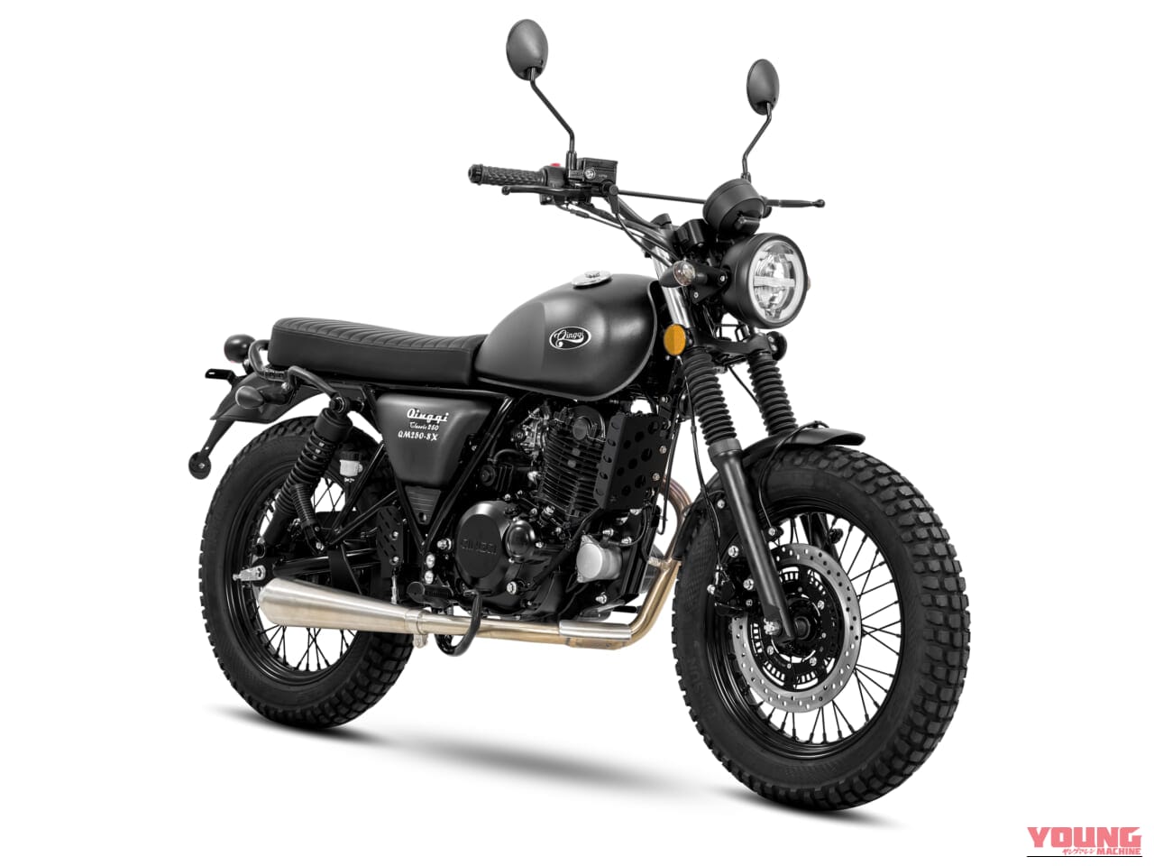 QINGQI CLASSIC 250/BIGFOOT 250 Scrambler ｜重いバイクはもう疲れた…そんなあなたへ！装備充実で150kg前後の軽量レトロ250cc2種が日本上陸