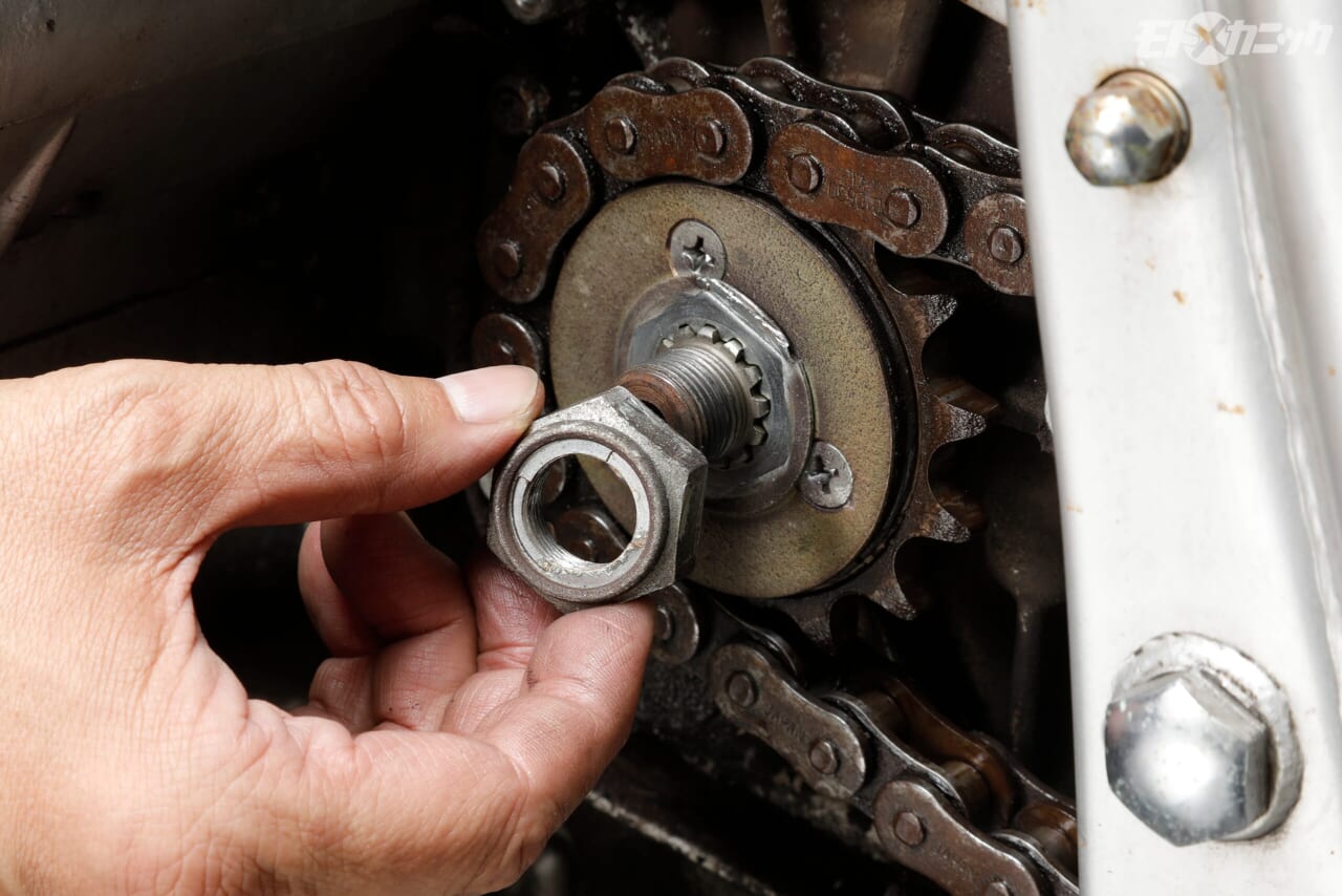 ｜[GSX1100S刀の駆動を軽やかに]太い630→現代的530サイズへとコンバート。軽いドライブ系部品が生み出す軽快な走りに注目!!