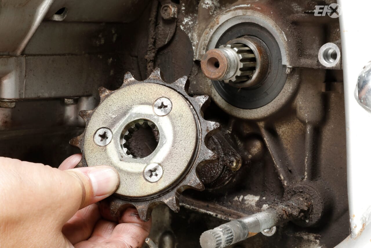 ｜[GSX1100S刀の駆動を軽やかに]太い630→現代的530サイズへとコンバート。軽いドライブ系部品が生み出す軽快な走りに注目!!