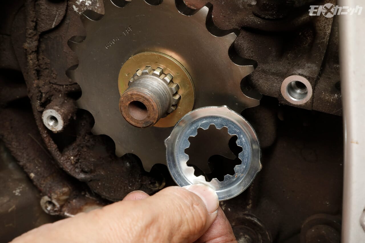 ｜[GSX1100S刀の駆動を軽やかに]太い630→現代的530サイズへとコンバート。軽いドライブ系部品が生み出す軽快な走りに注目!!