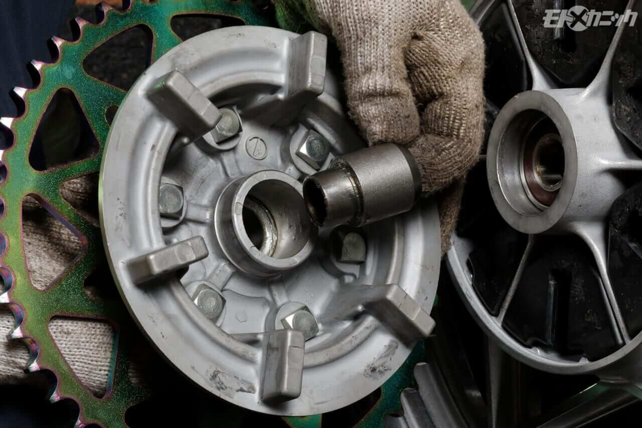 ｜[GSX1100S刀の駆動を軽やかに]太い630→現代的530サイズへとコンバート。軽いドライブ系部品が生み出す軽快な走りに注目!!