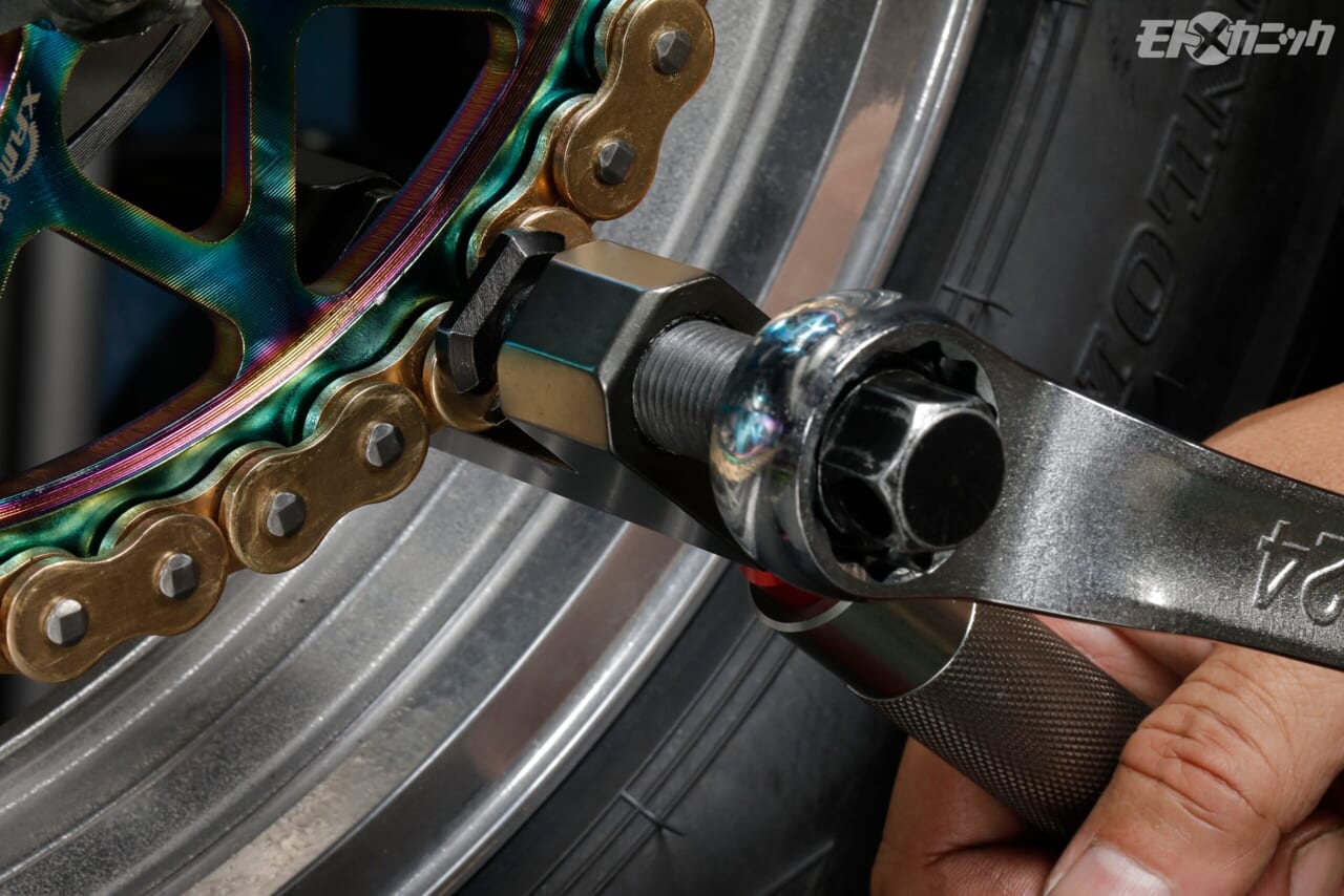｜[GSX1100S刀の駆動を軽やかに]太い630→現代的530サイズへとコンバート。軽いドライブ系部品が生み出す軽快な走りに注目!!