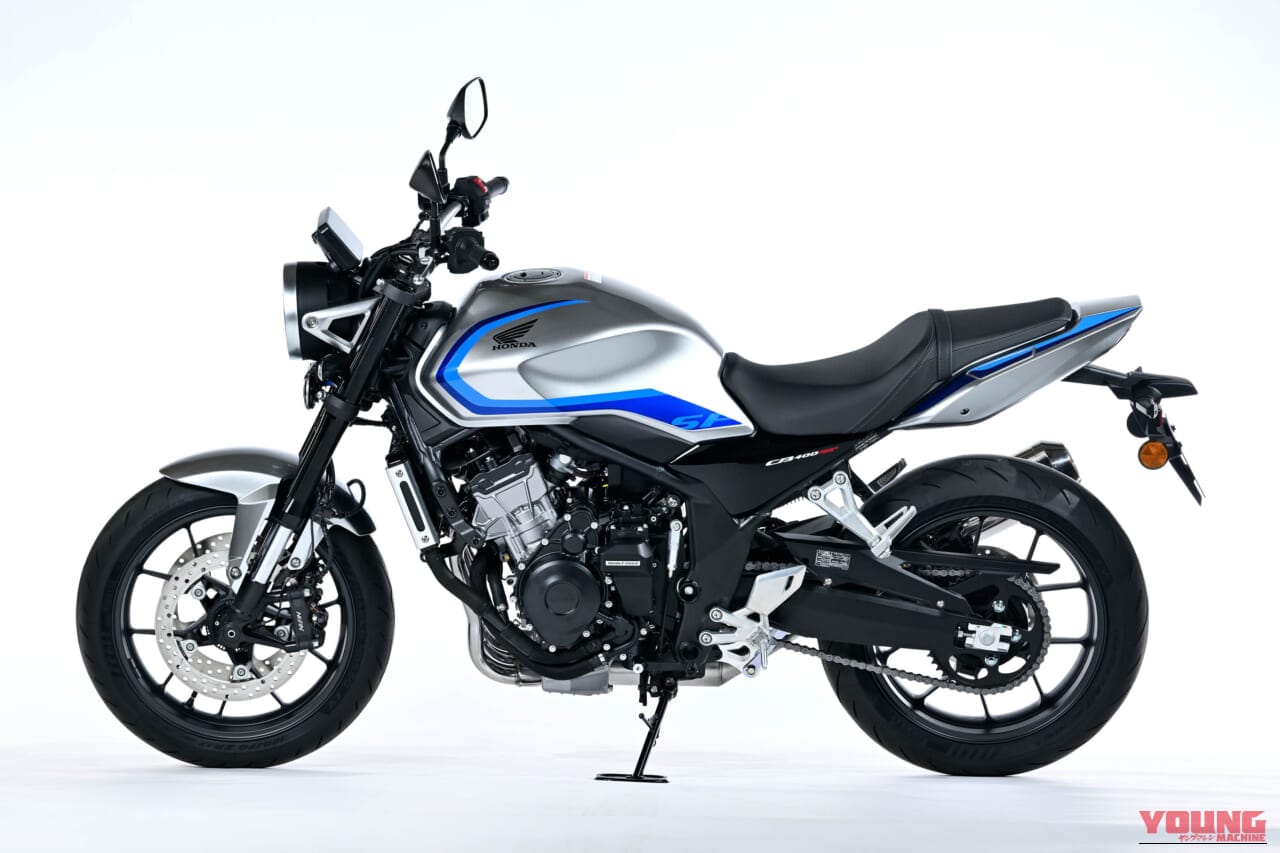 |【世界初公開】ホンダ新型「CB400スーパーフォア Eクラッチ “コンセプト”」大阪モーターサイクルショーで実車公開