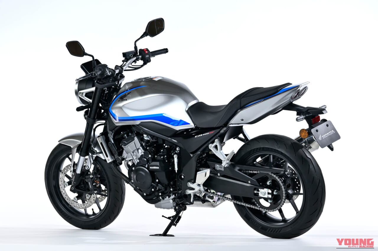 |【世界初公開】ホンダ新型「CB400スーパーフォア Eクラッチ “コンセプト”」大阪モーターサイクルショーで実車公開