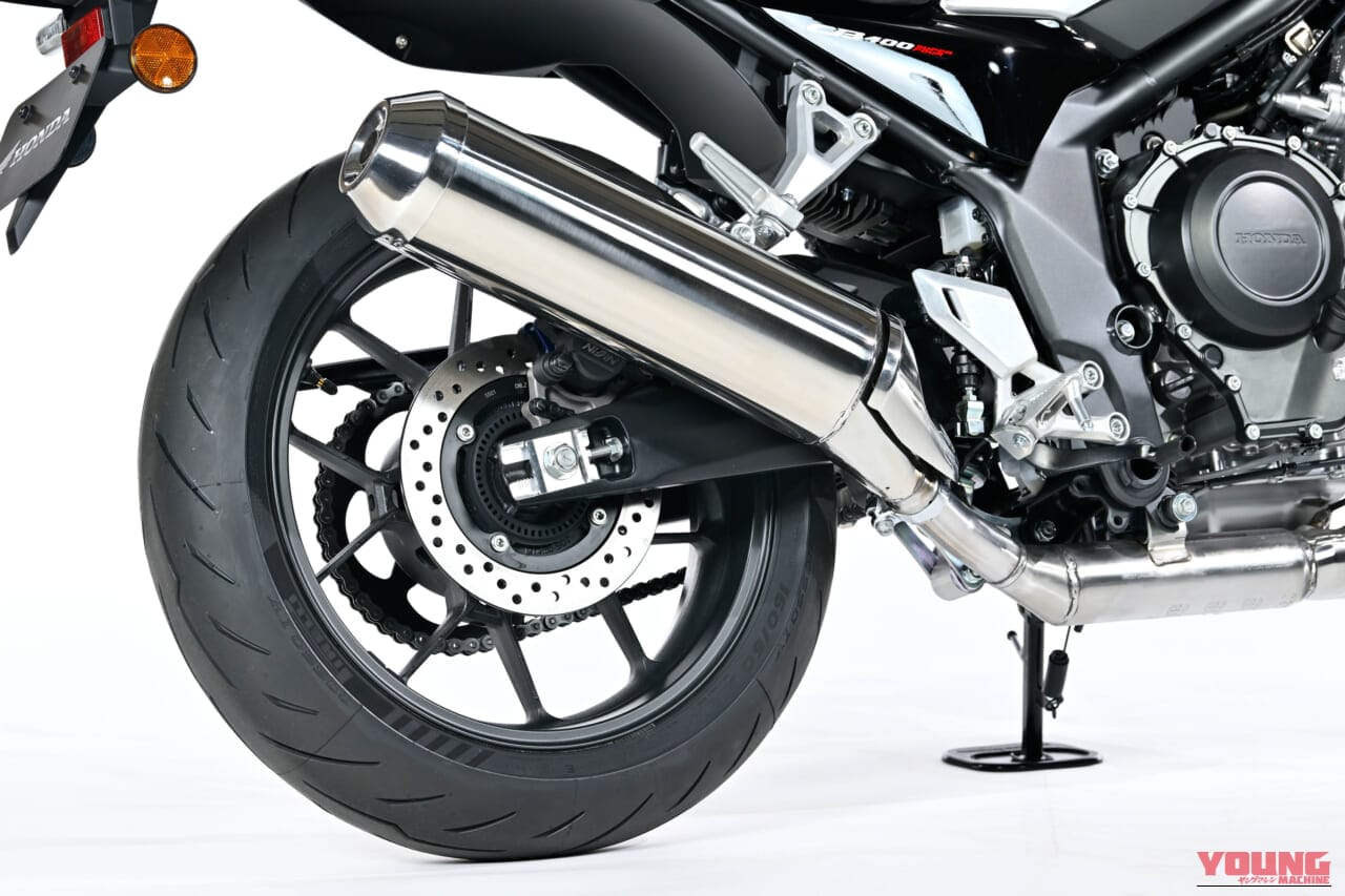 |【世界初公開】ホンダ新型「CB400スーパーフォア Eクラッチ “コンセプト”」大阪モーターサイクルショーで実車公開