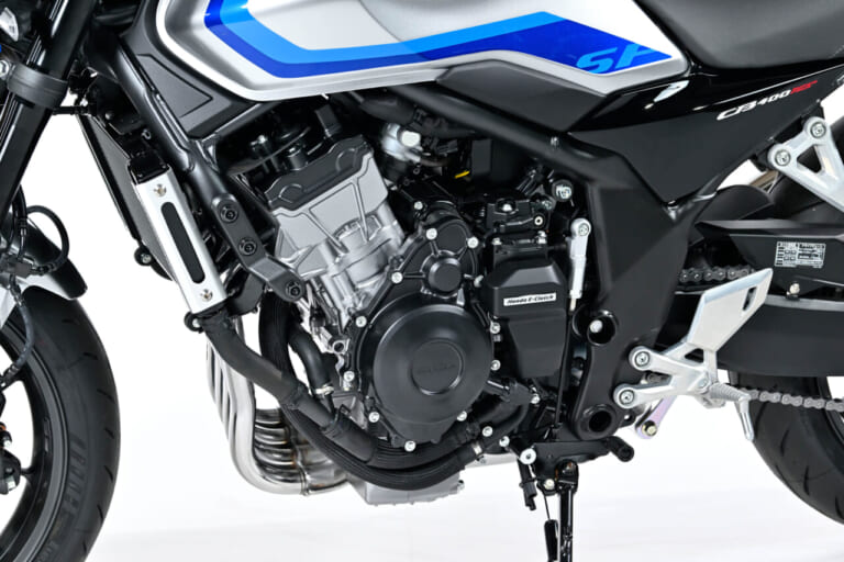 ホンダ｜CB400スーパーフォア Eクラッチ コンセプト｜【世界初公開】ホンダ新型「CB400スーパーフォア Eクラッチ “コンセプト”」大阪モーターサイクルショーで実車公開