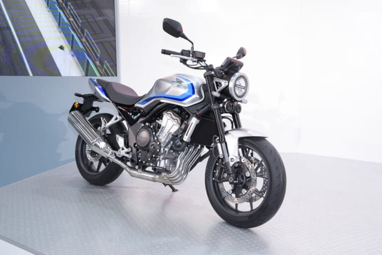 東京でもスーパーフォア!ホンダブースの主役は「 Eクラッチ」搭載の新世代直4ネイキッドコンセプト【東京モーターサイクルショー2026】