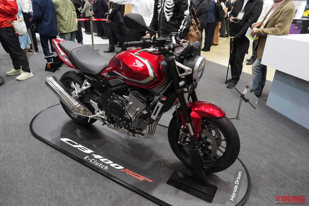 |東京でもスーパーフォア!ホンダブースの主役は「 Eクラッチ」搭載の新世代直4ネイキッドコンセプト【東京モーターサイクルショー2026】