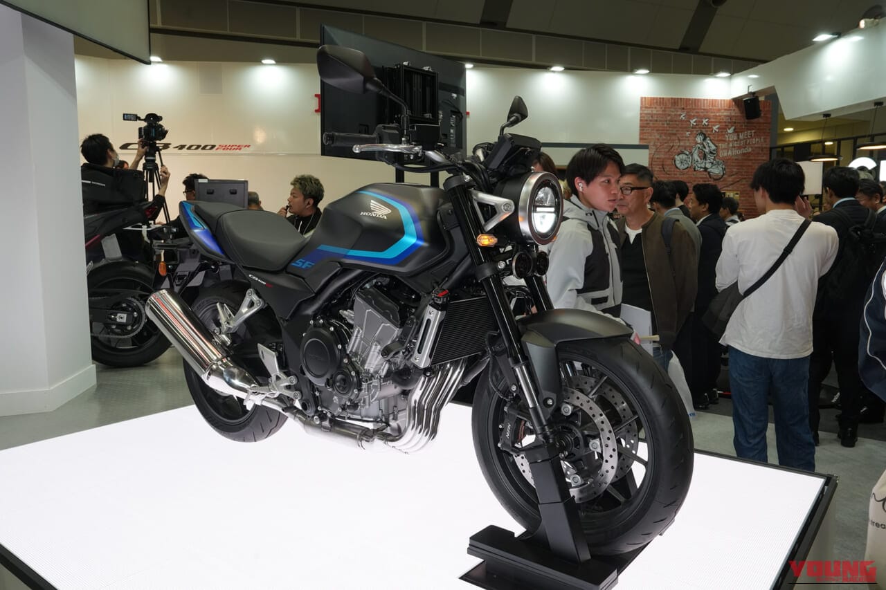 |東京でもスーパーフォア!ホンダブースの主役は「 Eクラッチ」搭載の新世代直4ネイキッドコンセプト【東京モーターサイクルショー2026】