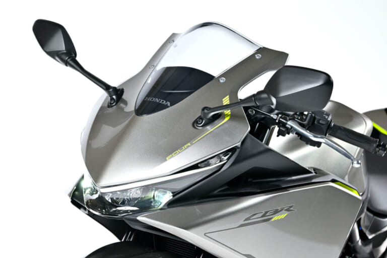 ホンダ｜CBR400R FOUR E-Clutch Concept｜ホンダの4気筒400ccフルカウルスポーツが30年ぶりに復活へ!! 新型「CBR400R FOUR」がコンセプトモデルとしてついに大阪MCショーでアンベール